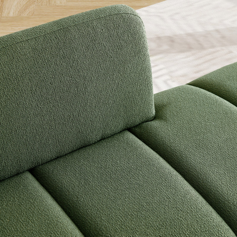 Banc rembourré Cuiksa, Vert