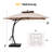 Synn 131'' x 131'' Rectangular Cantilever Umbrella with Crank Lift , Counter Weights Included