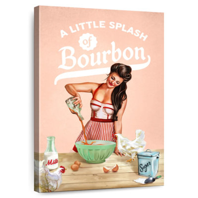 Tergel Bourbon Chickens Pin-Up