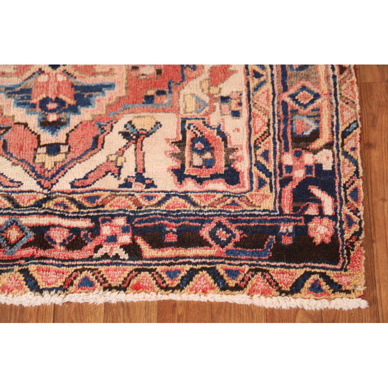 Tapis de couloir géométrique traditionnel 4x11