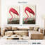 Flamant américain sur toile-573370748