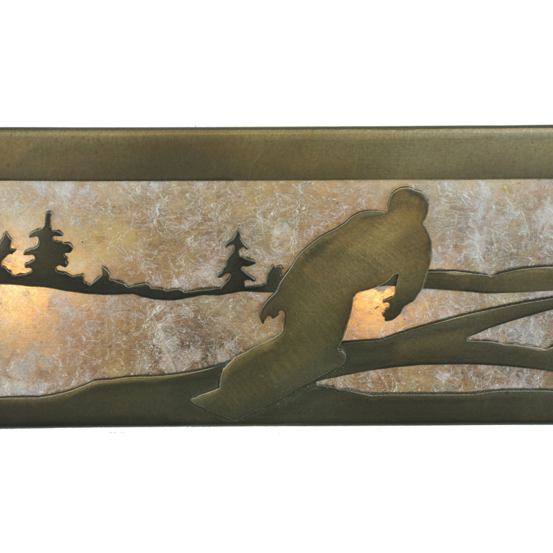 Rustic Lodge 6 - Light Bath Bar