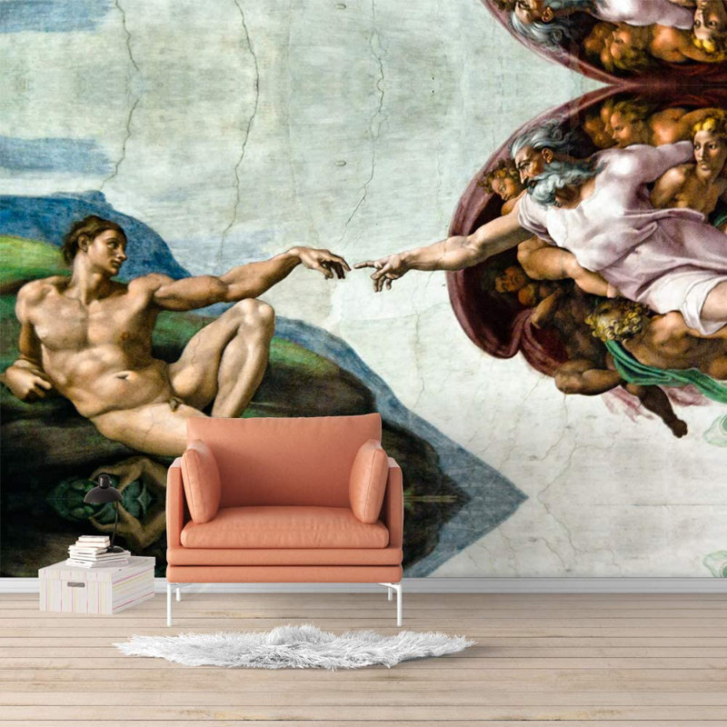 Famous Painting Peel & Stick Border, 100" L x 144" W