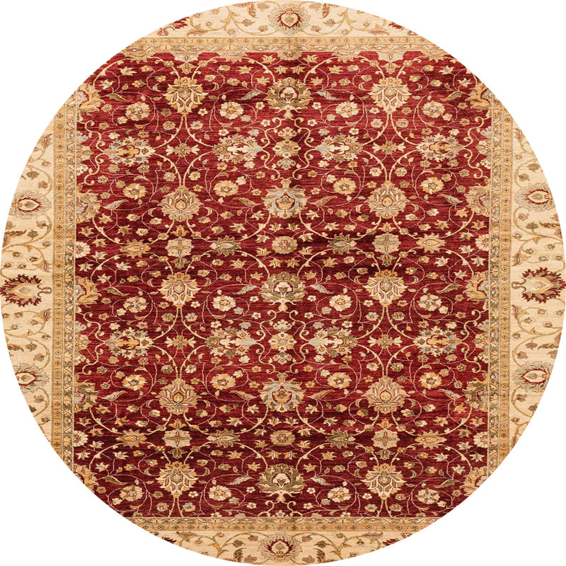 Tapis abstrait 4001, Rond 8 pi