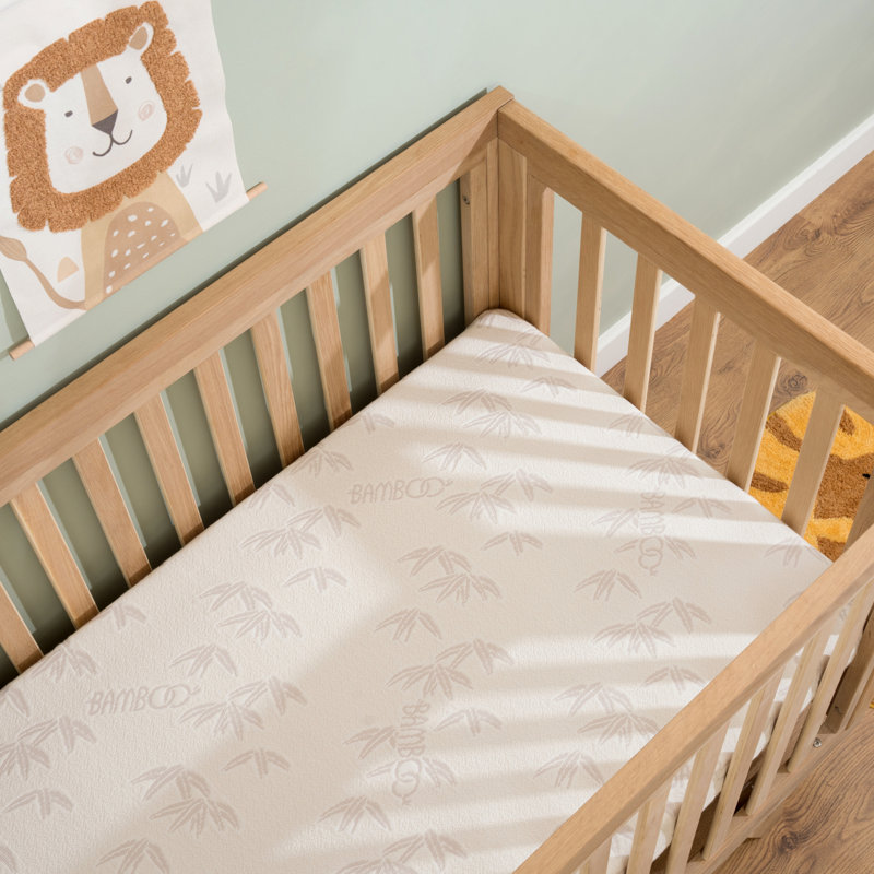 Premium Rayon From Bamboo Pocket Sprung Cot Bed Mattress (140 x 70 x 8 cm)