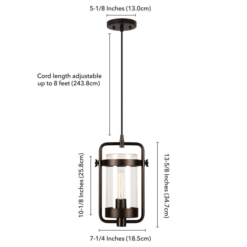 Orion 1 - Light Single Pendant, Bronze