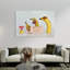 Banana Spa Day Playful Whimsical Contemporary Fruit Flower Wall Art Print-1959336298