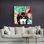 «Beatles George 1» par Stephen Chambers, impression sur toile tendue