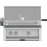 Aspire Grill Built-In, 2 U-Burner, Rotisserie 30"