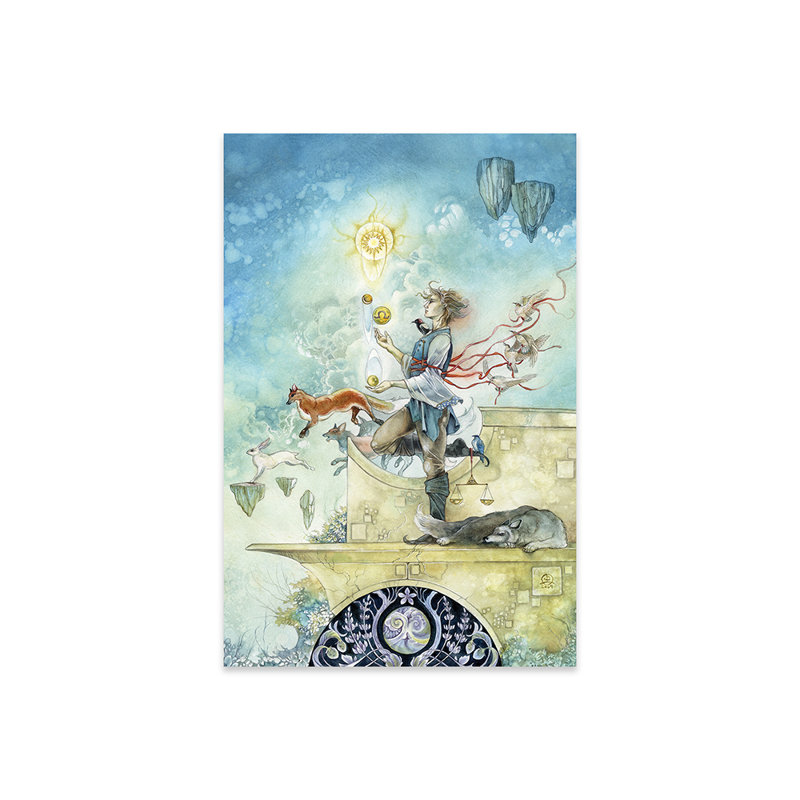 Balance sur plastique / acrylique par Stephanie Law, peinture