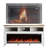Trevaughn TV Stand for TVs up to 65" with Electric Fireplace Included