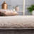 Nicole Tahoe Shag Performance Solid Color Rug-1354638050