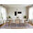 Machine Washable Abstract Beige Area Rug-1383410266