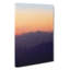 Mountain Sunset In Abstract - Wrapped Canvas-55310789