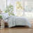 Laura Ashley Amberly Seersucker Blue Quilt Set-106910190