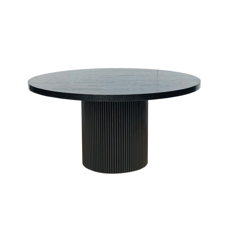 Bois rond rond Elle, Noir