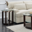 Iversen Glass Top End Table