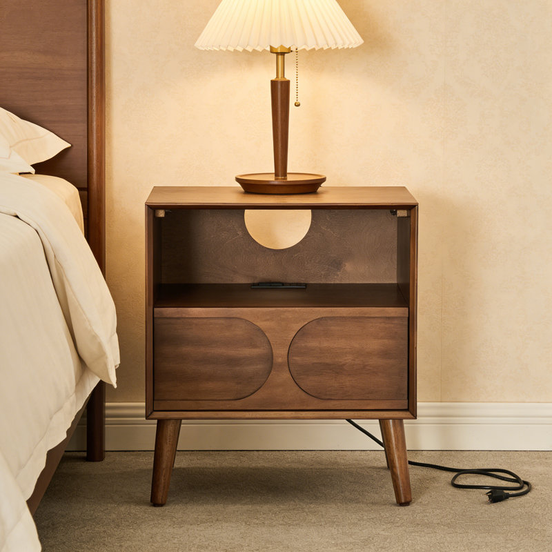 Table de chevet de style Mid Century