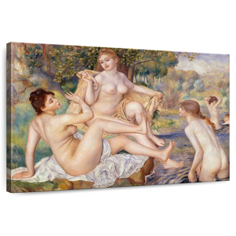 Leisha The Large Bathers, H 32 po x l 48 po