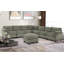 Canapé modulaire rembourré avec repose-pieds Dona-105785939
