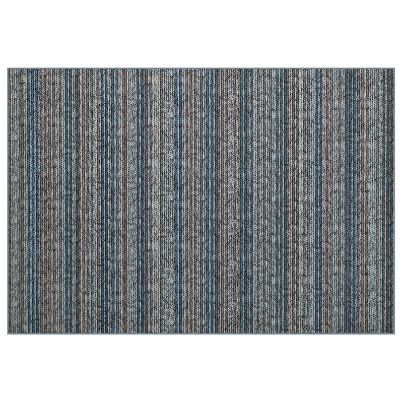 Tapis abstrait lavable à la machine Tapis antidérapant de conception moderne Tapis durable Tapis facile à nettoyer