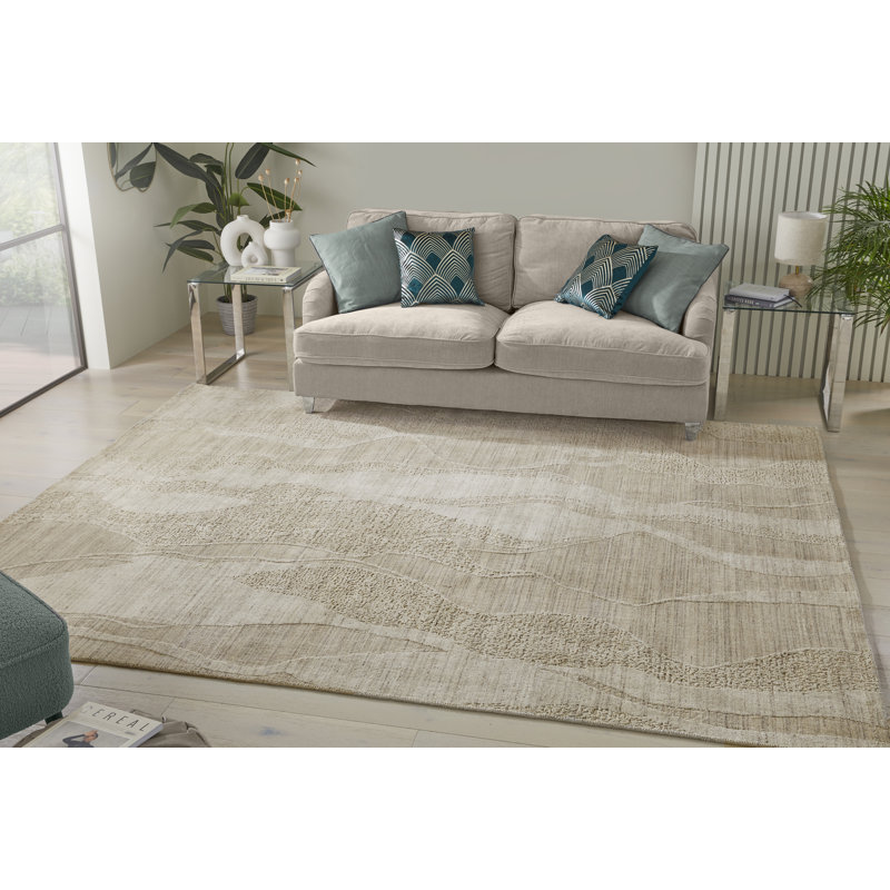 Dune Abstract Viscose Area Rug, Rectangle 170 x 240cm