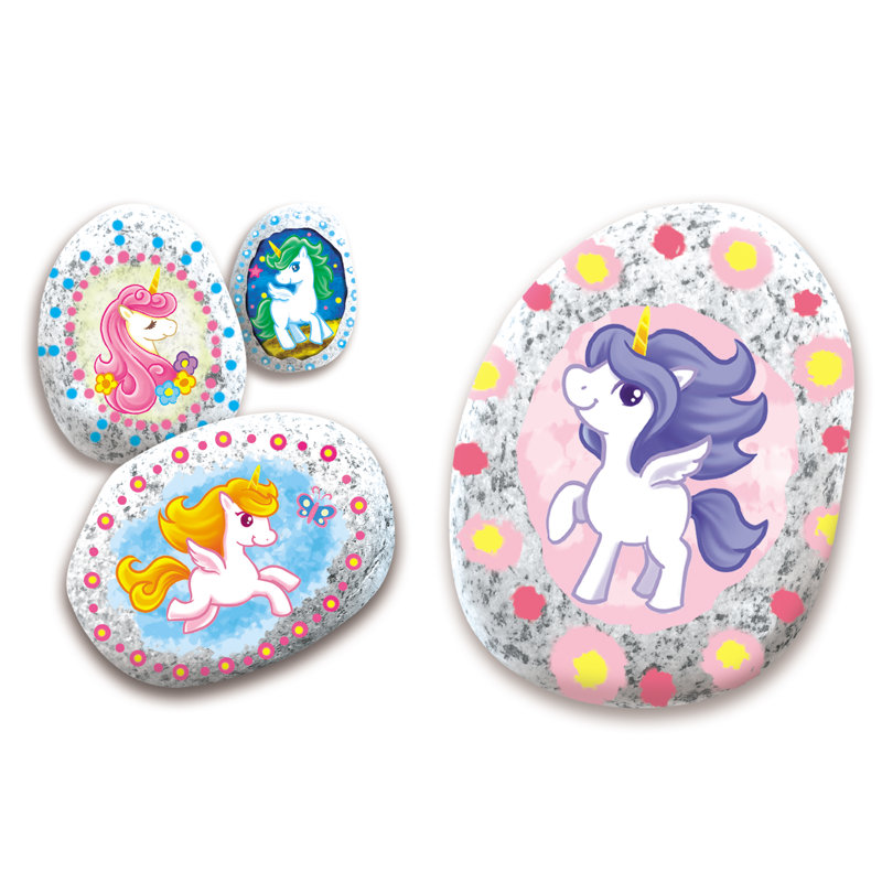 Ensemble de peinture rupestre Unicorn A