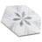 Classico Bardiglio Hex 7" x 8" Porcelain Patterned Wall & Floor Tile-64758329