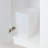 iDesign Set of 2 Small Rectangular Bathroom Trash Cans-108647975