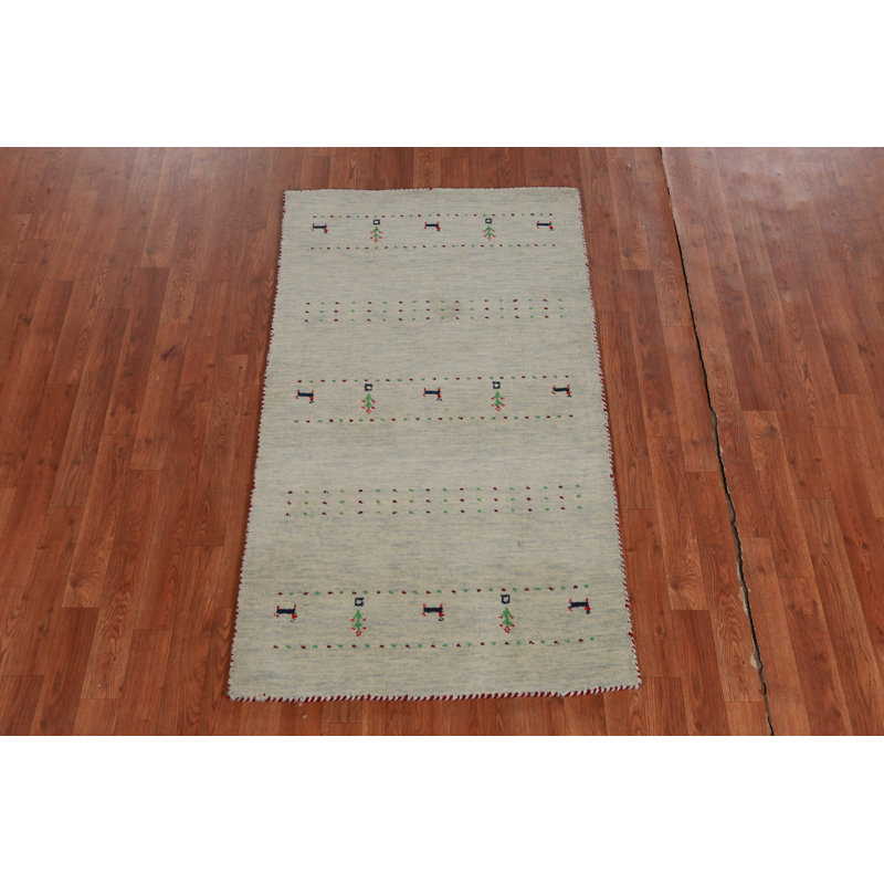 Tribal Gabbeh Oriental Accent Rug 3x5