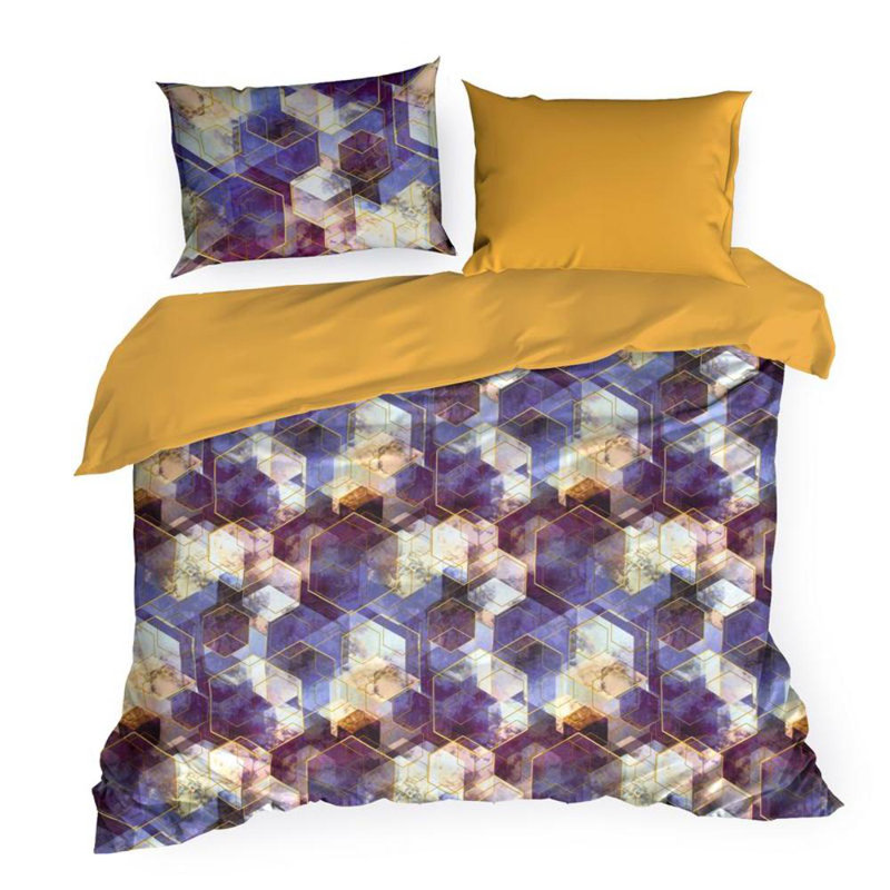 Genivive Floral Duvet Cover Set with Pillowcases, Single - 1 Standard Pillowcase