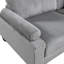 Ensemble de canapé modulaire 6 pièces 6 pièces 2X Fauteuils sans accoudoirs 2X Sièges d'angle 2X Repose-pieds Coussins