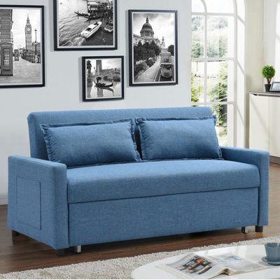 Lainey Upholstered 63.7'' Sleeper Sofa