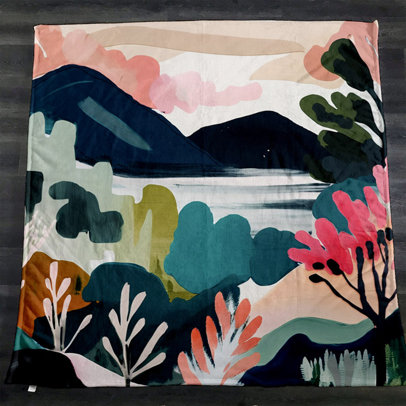 Throw Blanket, 68" W x 80" L