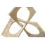 Twisted Metal Sculpture in Textured Antique Brass
