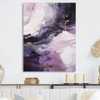 Glam Abstract Wall Decor on Metal