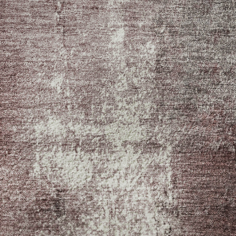 Premium Machine Washable Mouton Abstract Rug, Rectangle 3' x 5'