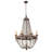 Lustre empire 8 lumières Hebron