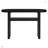 Console Table with Rounded Edges and Sturdy Shelf-1083590697