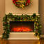 270cm Lighted Faux Garland with Lights