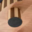 Table basse ronde en bois (table basse incluse seulement)