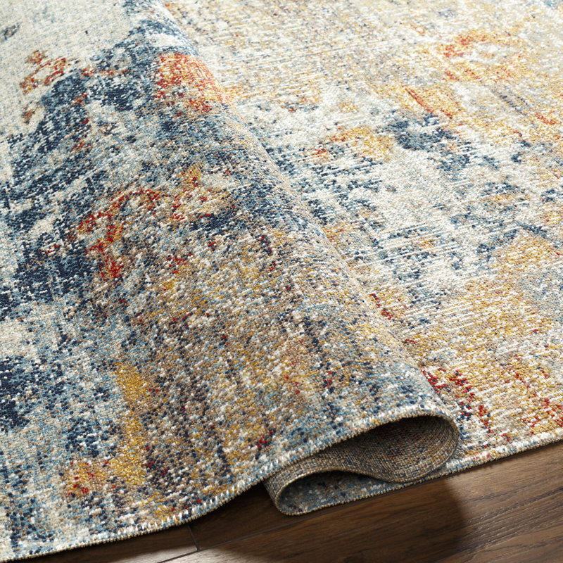 Modern Outdoor Rug, Abstract Anti Slip Easy to Clean Rug For Patio, Balcony, Decks & Garden, Rectangle 120 x 170 cm