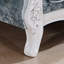 Causeuse à accoudoirs arrondis de luxe en tissu European Light
