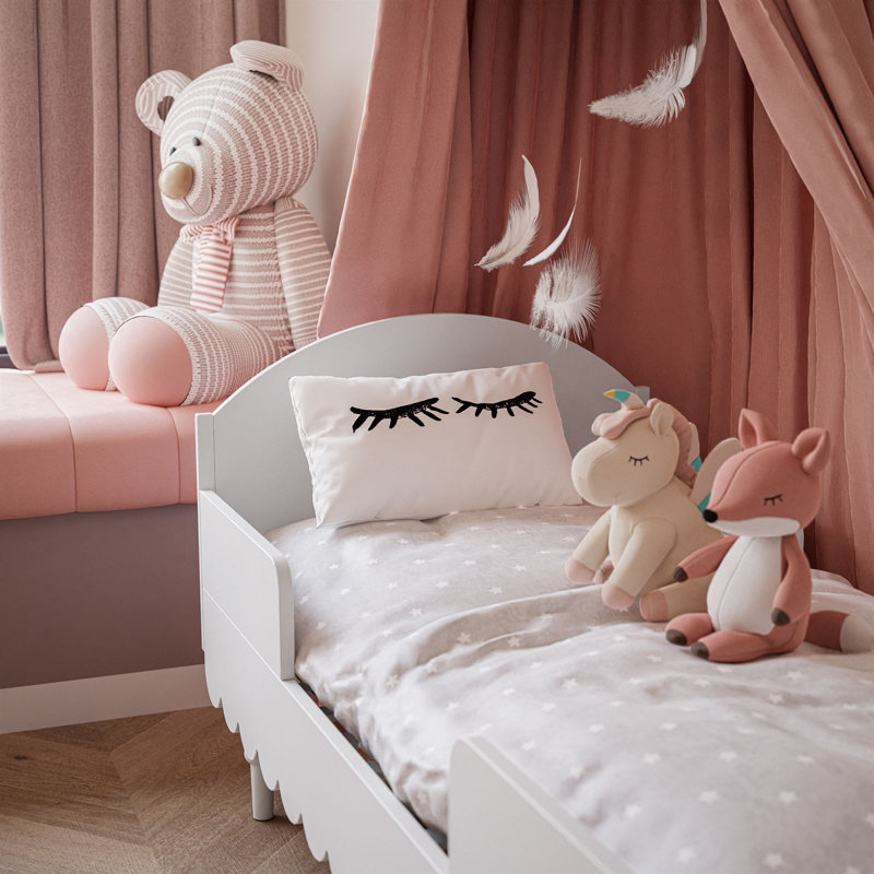 Cot Bed Gunulf for Baby's, White