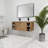 Wall Mounted Bathroom Vanity With Double Sink