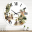 Plantes d'intérieur d'intérieur Urban Jungle III - Horloge murale traditionnelle