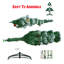Arbre de noël artificiel pin vert/blanc bonhomme-1432572945