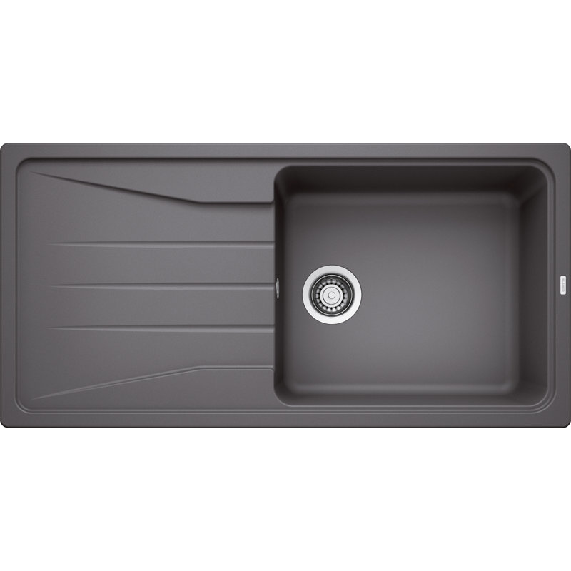 Sona Inset Kitchen Sink, Rock Grey