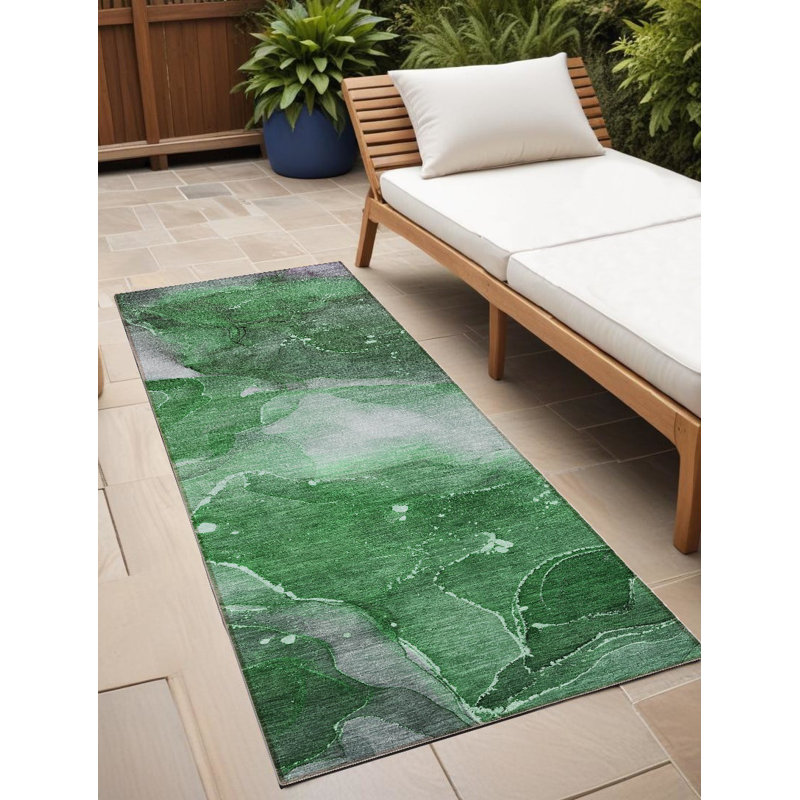 Tapis de couloir d'extérieur 8 po Emerald