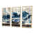 Toile naturelle avec cadre flottant